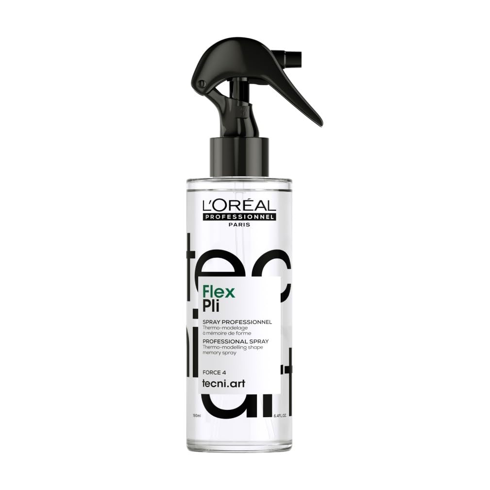 L'Oréal Professionnel Tecni.ART Flex Pli Hair Styling Spray, Thermo Modelling, Volumising, 190ml