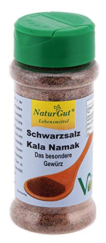 Sal negra, Kala Namak, tierra en Esparcidor de 120 g