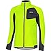GORE Wear R3 Herren Trikot Partial GORE WINDSTOPPER, M, Neon-Gelb/Schwarz