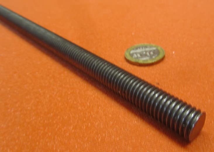 Grade 8 Steel Fully Threaded Rod 7/16-14 Diameter x 36.00 Length