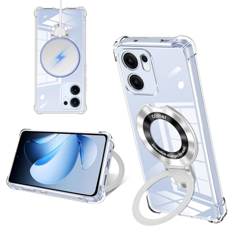 OPPO Reno13 A P[X NA Ot MagSafeΉ }Olbg cΉ AWX^uX^h lpGANbV ϏՌ CPH2699 / A501OP Jo[ Ռz|Pbg TPU ^y Sʕی Ib| 