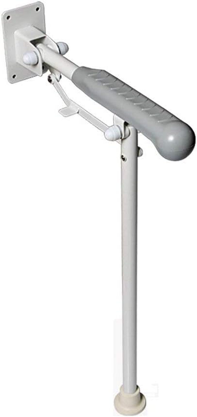 HTLLT Safety Handle Toilet Handrails Barrier-Free Handrails Elderly Disabled Handrails Bathroom Folding Bathroom Handrails,Gray : Health & Household