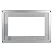 578Y12 - Marco Microondas 60X40 Cm Plateado