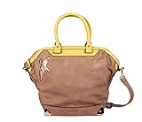 anisette cristal  Thierry Mugler Tasche Folk 1 taupe/anisette
