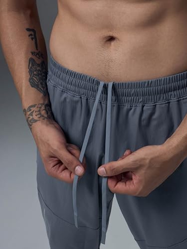 Image of TECHNOSPORT Men's Regular Fit Track Pant with SPF50+, Quick Dry Properties for Running, Gym, Sports and Regular Use