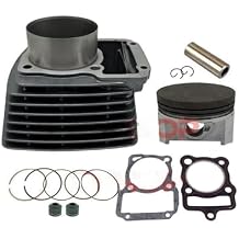 70mm Big Bore Cylinder Kit Cylinder Piston Set for CG250 to 300 CG300 16mm pin 167FMMGrey