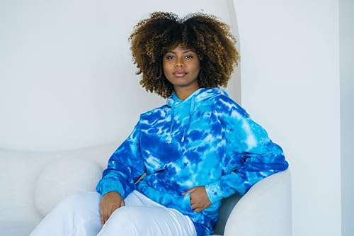 Image of Colortone Tie Dye Pullover Hoodies for Women and Men - Classic Fit Sweatshirts