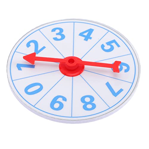 BESPORTBLE 1Pc Prize Wheel Reusable Wall Mounted Spinning Game for Adults for Parties Educational Activities Lightweight Portable Fun Easy Prize Drawing