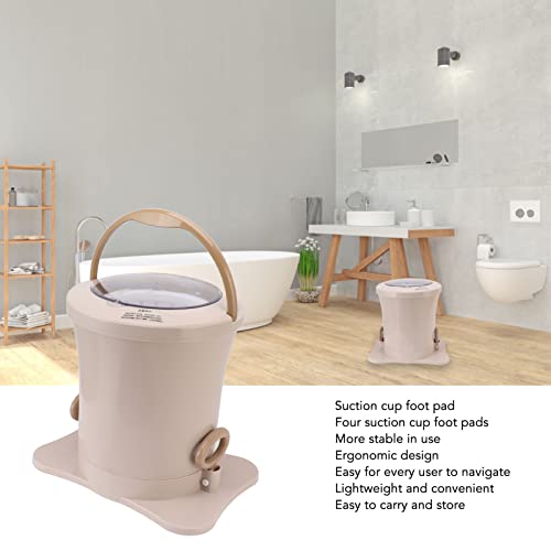 buhb Mini Tragbarer Dörrautomat, kein Strom, Geringes Gewicht, Große Kapazität Mini Kleiner Dörrautomat für den Schlafsaal Unterwegs (Aprikose) – Bild 4