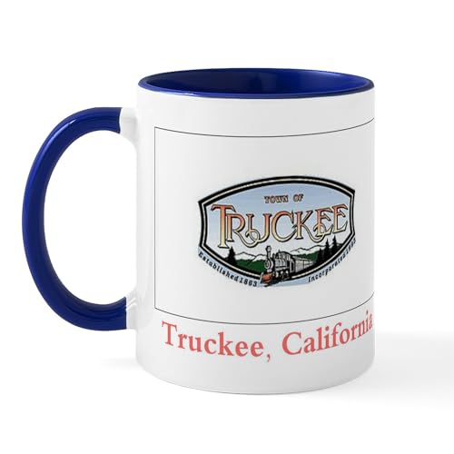 CafePress Truckee CA Flag Mug 11 oz Ceramic