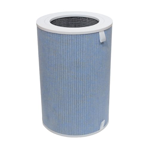 PUREBURG NS-APFL2 Replacement Filter Compatible With INSIGNIA NS-APLWH2 Large room Air Purifier,H13 HEPA Activated Carbon 4-Stage Filtration