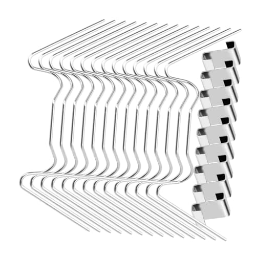 BESPORTBLE Abrazadera De Fijación De Vidrio Tipo w De Acero Inoxidable Clips para Paneles De Invernadero Hebilla para Invernadero para y Reparación De