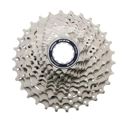 SHIMANO Cassette 11v 11-32 CS-R7000 11-12-13-14-16-18-20-22-252832, Adultos Unisex, Multicolor, ESTANDAR