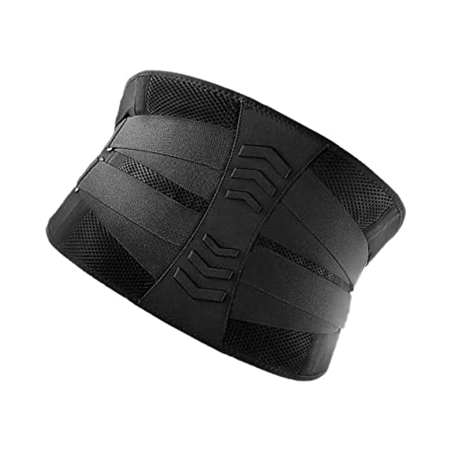 Beavorty Widen Lower Back Brace Protective Belt Fitness Back Support for Workout