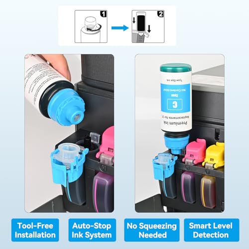 Image of TOKYOINK 31 32XL Ink Bottle Set Compatible for Smart Tank 5101 7602 6001 | Compatible for HP 31 and 32xl Ink Compatible for HP Smart Tank Ink 5101 6001 651 5102 7002 5000 7001 Printer Ink Refill