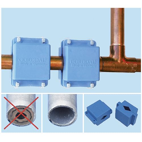 Maximex 3924020500 - Magnético anticalcáreo, color azul, 2 unidades