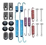 Raybestos R-Line Automotive Replacement Rear Drum Brake Hardware Kit for Select Hyundai Accent, Kia Rio/Rio5, Dodge Attitude (H17413)