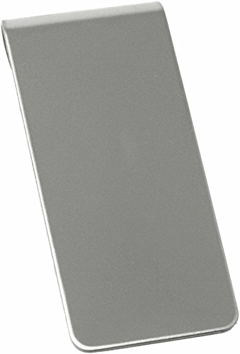 Shiny Silver Stainless Steel Boxed Money Clip