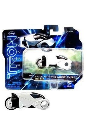 Tron Legacy Series 1 Die Cast Vehicle Kevin Flynns Light Cycle