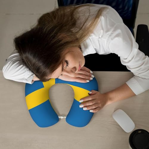 Almohada de espuma viscoelástica para cuello de viaje miniatura 7