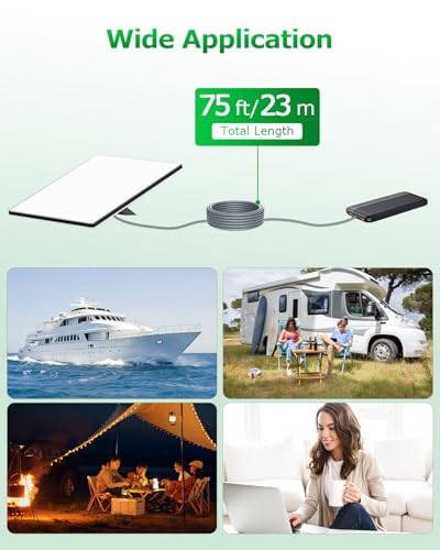 Cable Starlink Mini USB C a CC de 75 pies y alimentación de 100W 7