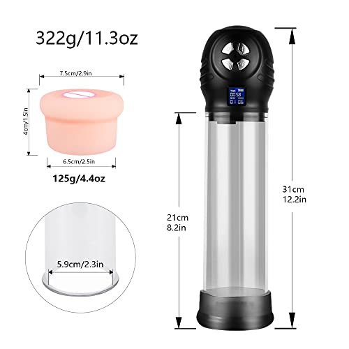 Elektrisch Penispumpen Automatische Penis Vakuumpumpe Für Männer Starke Saugkraft Penispumpen Elektrische Masturbatoren Cup Für Erektion Und Penisvergrößerung Vakuumpumpe Sexspielzeug - Image 6