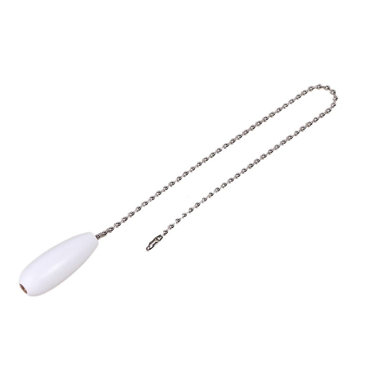 Gwyzax Ceiling Fan Pull Chain Extension Wooden Ceiling Fan Chain Pulls 10Pcs Pendant Rope Extension for Light Lamp