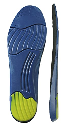 Plantilla Tingley Contorno Gel Absorbe Impacto Grande Azul miniatura 1