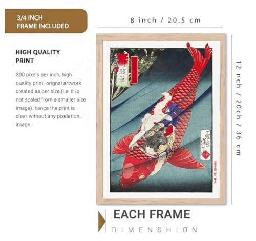 Image of BLINKART Abstract Art Aesthetic Modern Art Walls With Frame | Natural Wood Texture | Living Room Bedroom Office Wall Decoration | Poster Home Decor Frames Wall Bedroom | 12x8 Inches (D352)