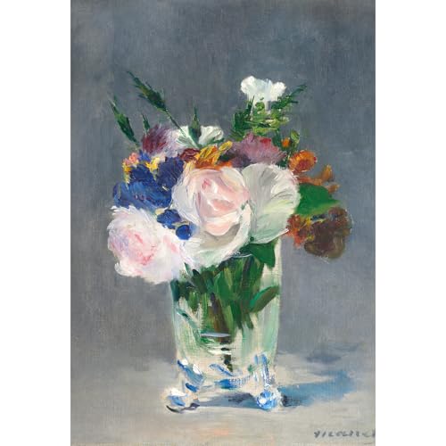 i26×38cmjCHengQiSM 1000s[X WO\[pY }CNs[X Edouard ManetEFlowers in a Crystal Vase  pY G yCeBO  CeA v[g