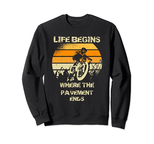 Mountain Bikes Accessories MTB Mountain biking Bicycles Sweatshirt, Black