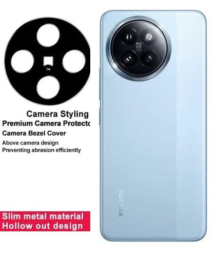 Image of ZARALA For Xiaomi Redmi Note 15 Camera Lens Protector Tempered Glass HD Clear Lens Film (Black Version)