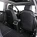 EKR Custom Fit CRV Seat Covers for Select Honda CRV 2017 2018 2019 2020 2021 2022 - Full Set,Leather (Black)