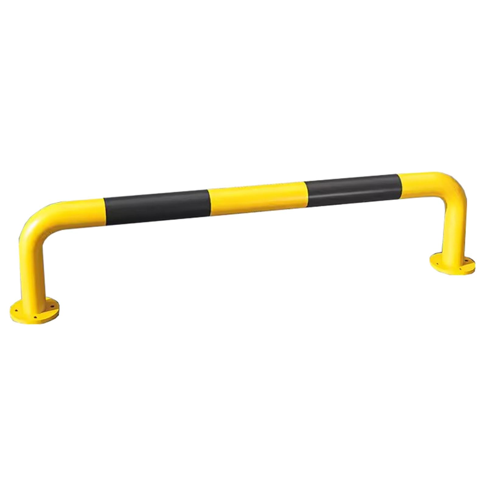 Lpmengs-Eu 39.3*11.8In Safety Bollard Safety Bollard Post, Steel Bollards With Reflective Tape
