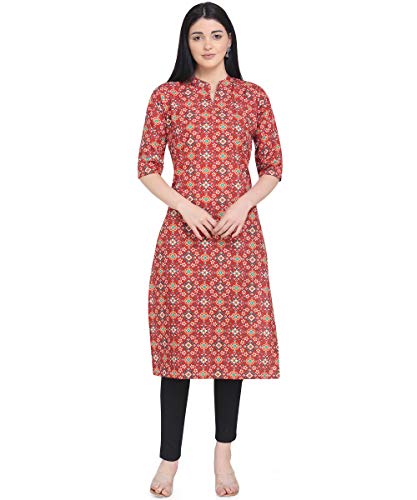 Image of LookMark Women's Crepe Regular Kurta
