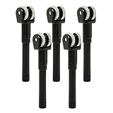 IN SELECT Replacement Flint Barrel Compatible Clipper Lighter Standard CP11 - Refillable Ignition Flints with Built-in Striker Wheel and Parts Barrel, Lighter Parts (no Fuel Included) in 5 Packs