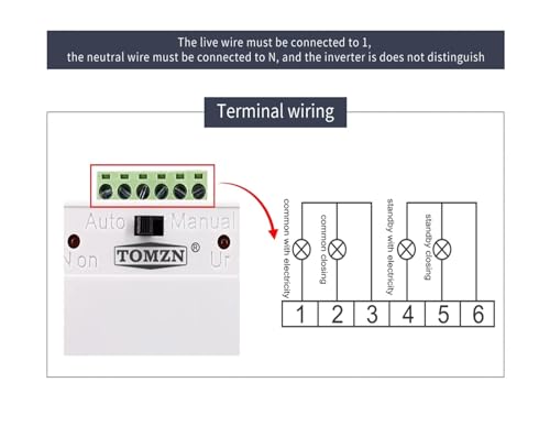 Interruptor ATS 63A automático para evitar cortes de luz con doble entrada de energía 230V 2P 6