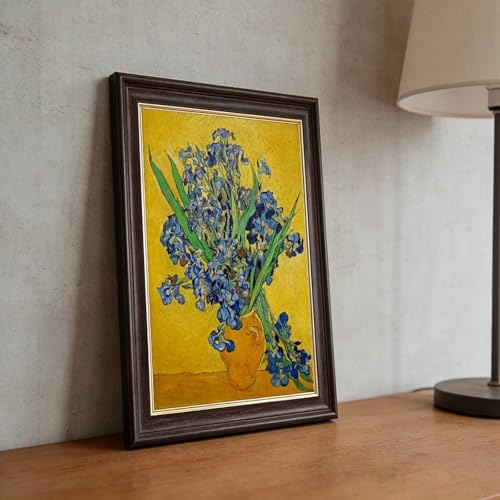 Impression sur toile Iris de Vincent Van Gogh 50x76cm