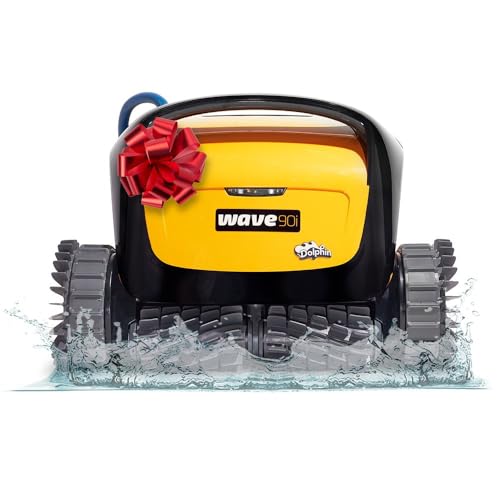 Dolphin Wave 90i Wi-Fi Automatic Robotic Pool Vacuum Cleaner Includes