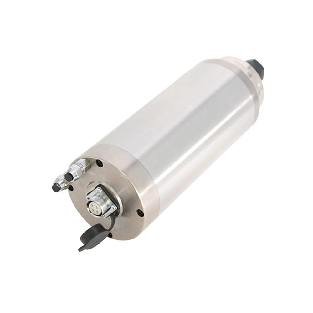 ATO CNC Spindle Motor, 3.7kW 3 Phase Water Cooled CNC Spindle Motor 380V, 24000rpm, 400Hz,Φ100mm, ER20 Spindle Motorfor for CNC Machines (3.7kW 380V)