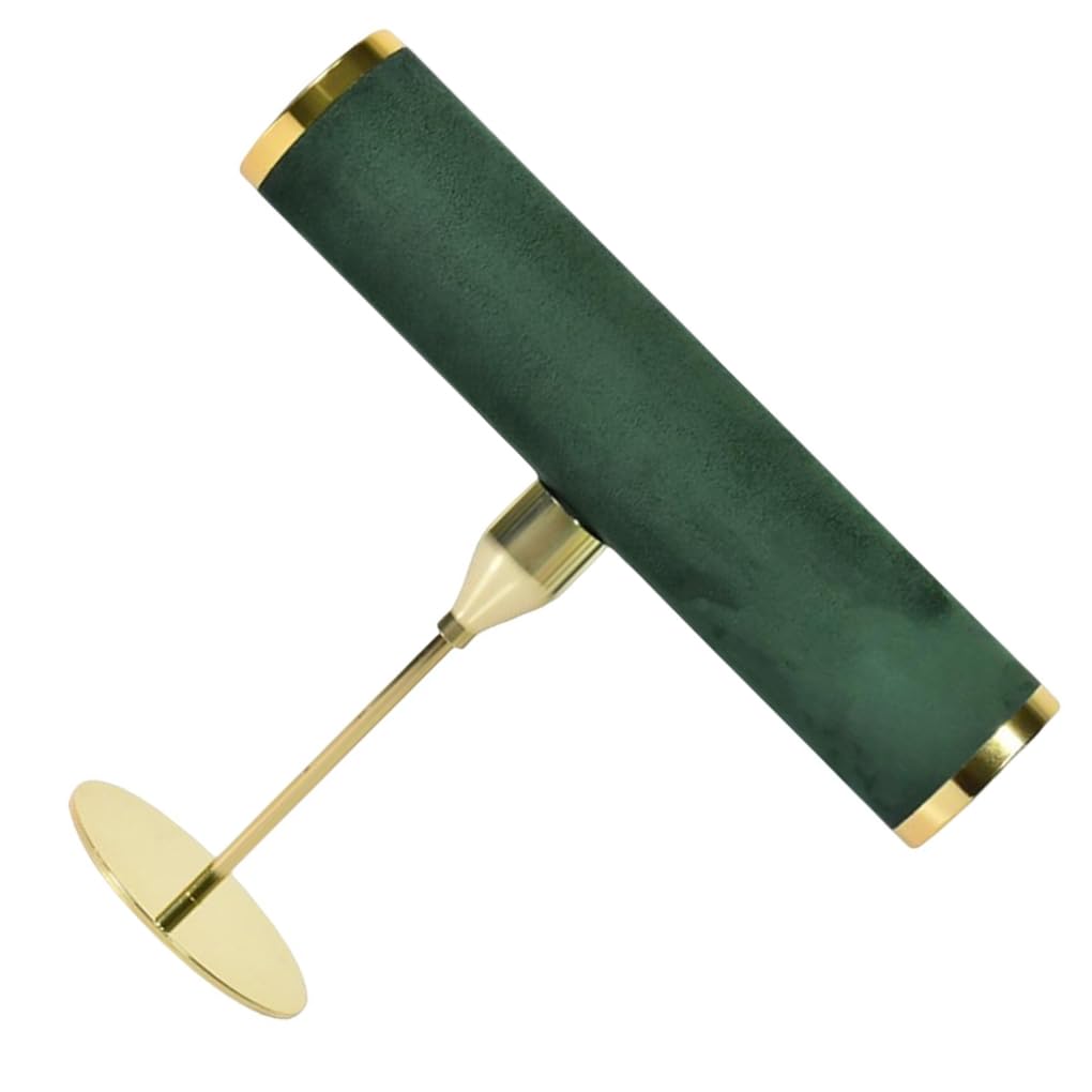 QUXVUIS Bracelet Bangle Holder Watch Organizer T Bar for Craft Shows Compact and Convenient Necklace Showcase , Green S