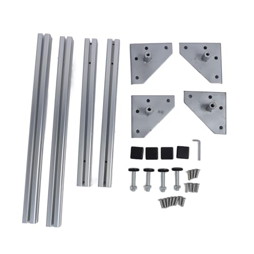 Base réglable anti-vibration pour support de machine à laver et sèche-linge alu
