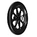 Invacare 1058648 Front Caster 8X1; Made of Composite Solid Rubber