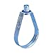 115 Standard Duty Loop Hanger, 1 1/2" Pipe, 1.9" OD, 3/8" Rod
