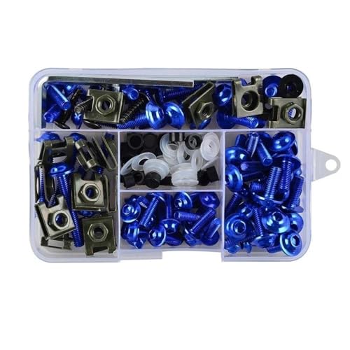 Kit de boulons 155 pièces pour fixer les plastiques et carénages de Yamaha YZ YZF