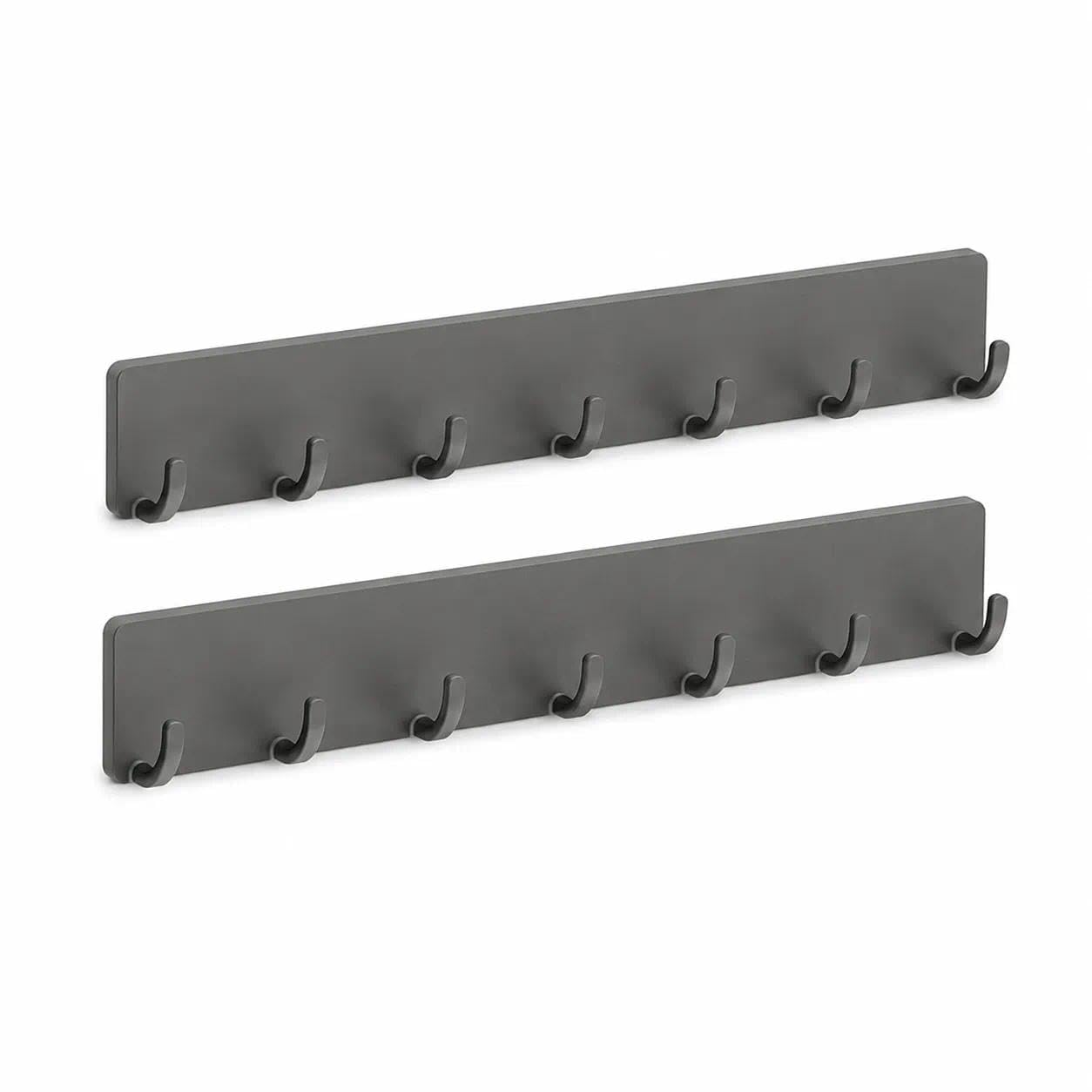 ZenChen 2 Pcs Key Holder for Wall, No Drilling Key Hooks with 7 Hooks
