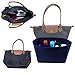 Purse Organizer for Le Pliage Handbags insert Organizer insert 1012blue-L