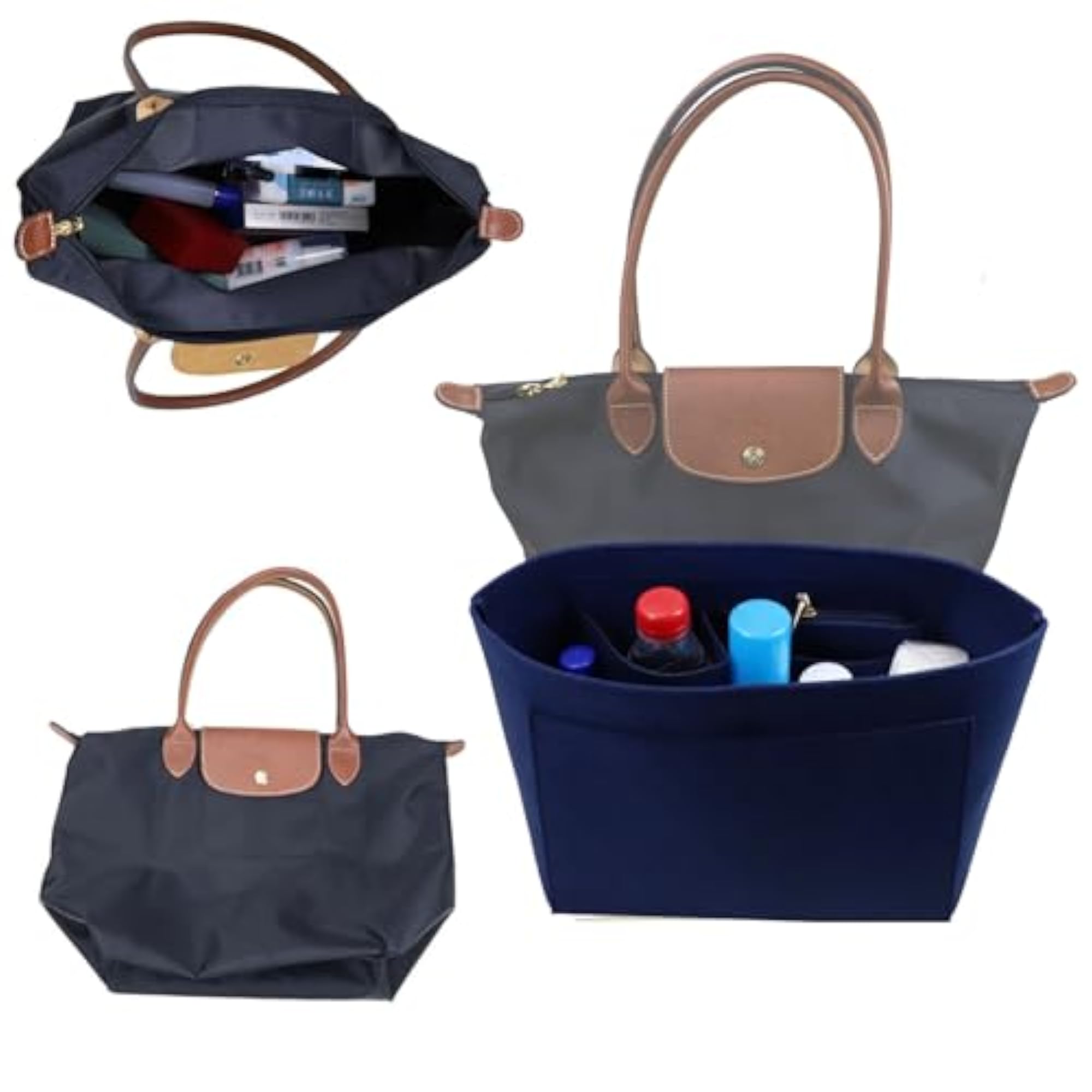 Tote Bag Storage Bag for Longchamp, Cosmetic Organizer