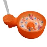 Genérico Limpieza Automática Cuencos Bayas, Colador Cuencos Bayase Pequeños Giratorios, Limpieza Escurridor Fresas Frutas Rápida, Cuenco Lavado Bayas con Orificio Drenaje, para Utensilios Cocina