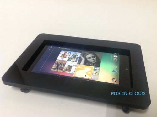 Tabcare Compatible Nexus 7 Black Acrylic Vesa Security Enclosure With Wall Mount Kit #TOP1